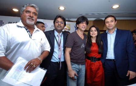 IPL_Auction__Vijay_Mallaya_SRK__Preity_and_others
