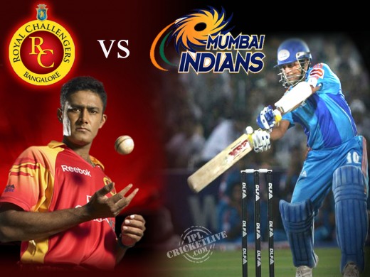 Mumbai Indians vs Royal Challengers Bangalore