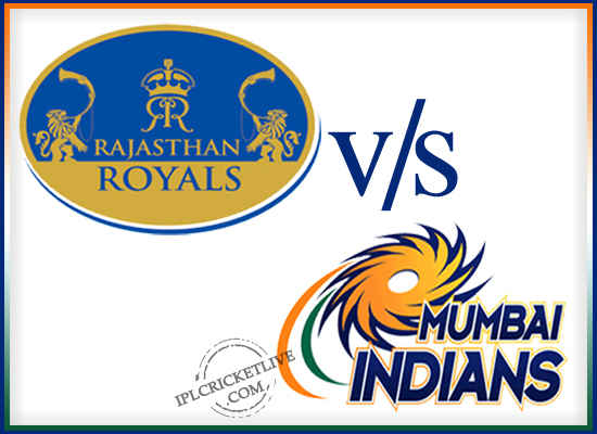 Match-72 Rajasthan Royals v Mumbai Indians