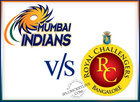 Match16-Royal Challengers Bangalore v Mumbai Indians