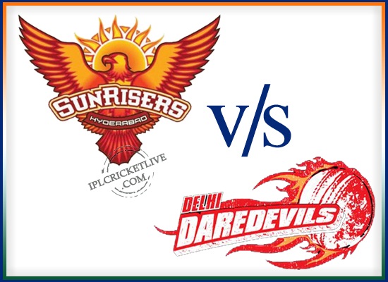 match 12- Sunrisers Hyderabad v Delhi Daredevils