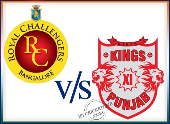 match 18-kings XI Punjab-vs-royal challengers Banglore